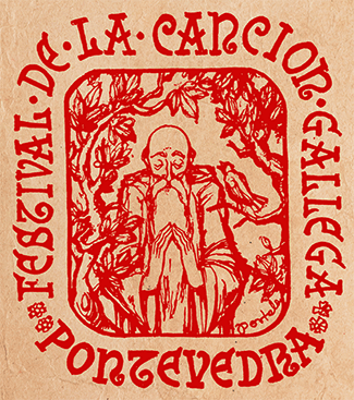 Logo cartel festival da Canción Galega
